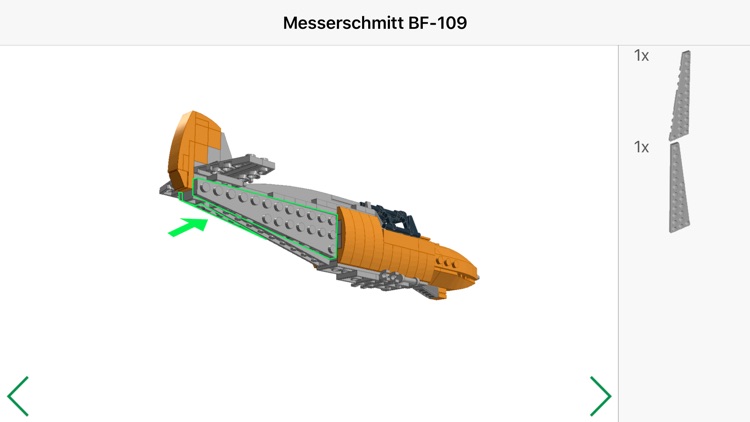 Build Aircaft Fighter Me109