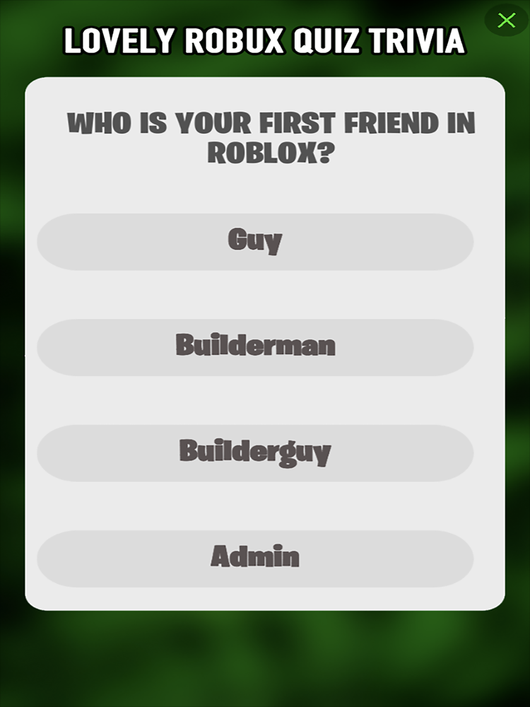 1 Daily Robux For Roblox Quiz App For Iphone Free Download 1 Daily Robux For Roblox Quiz For Ipad Iphone At Apppure - in roblox who is your first friend