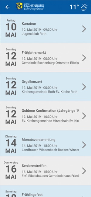 Gemeinde Eschenburg(圖2)-速報App