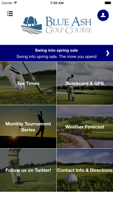How to cancel & delete Blue Ash Golf Course from iphone & ipad 2