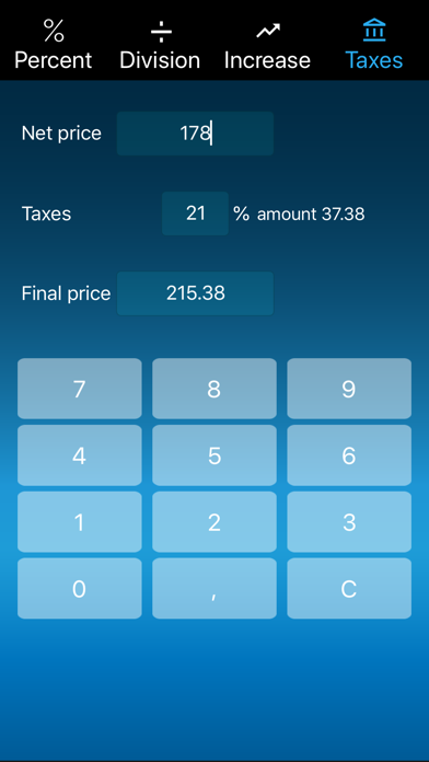 Percent Calculator easy screenshot 4