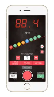 baseball pitch speed radar gun iphone screenshot 3