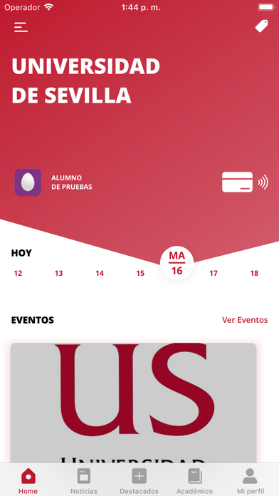 US - Universidad de Sevilla screenshot 2