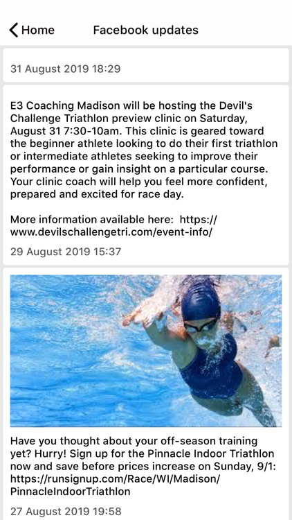 Race Day Events