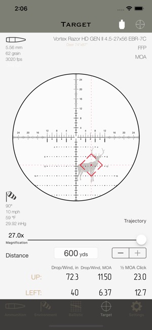 Ballistic Calculator SBC Light