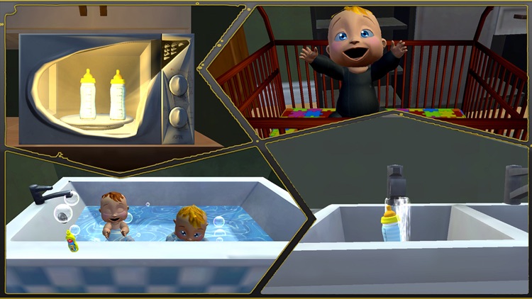 Newborn Twin Baby Mother Games screenshot-4