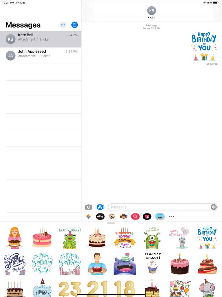 【图】Birthday Funny Wishes Stickers(截图3)