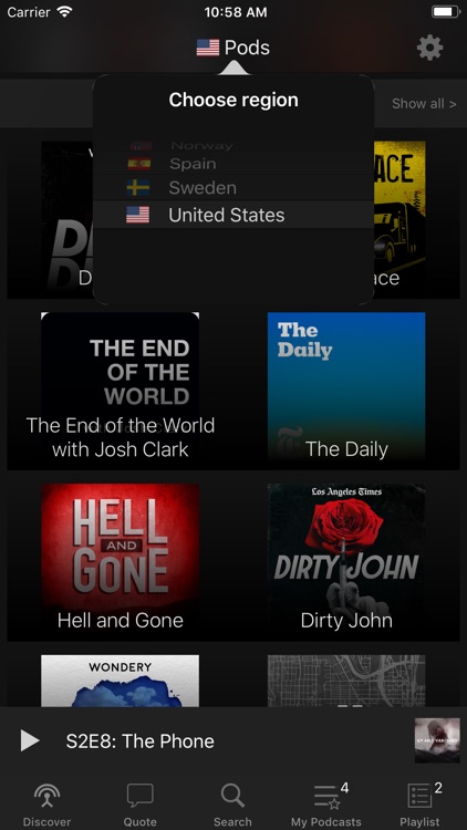 Pods - Podcast Player screenshot-5