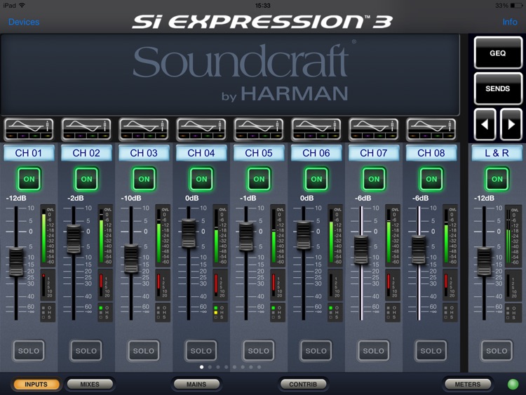 Soundcraft ViSi Remote