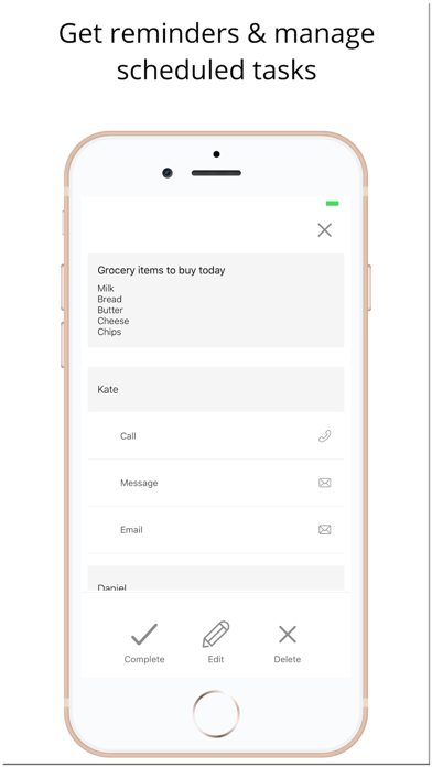 TickDo- Lists,Tasks & Contacts screenshot 3