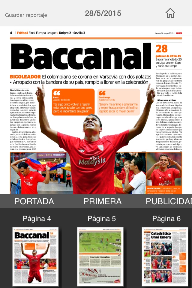 Marca Edición Impresa screenshot 2