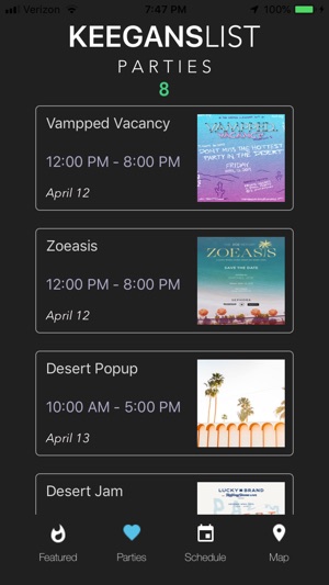 KeegansList Coachella Edition(圖4)-速報App