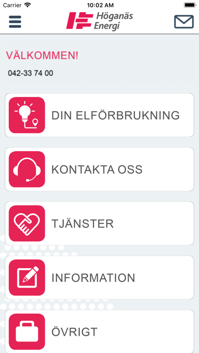 How to cancel & delete Höganäs Energi from iphone & ipad 1