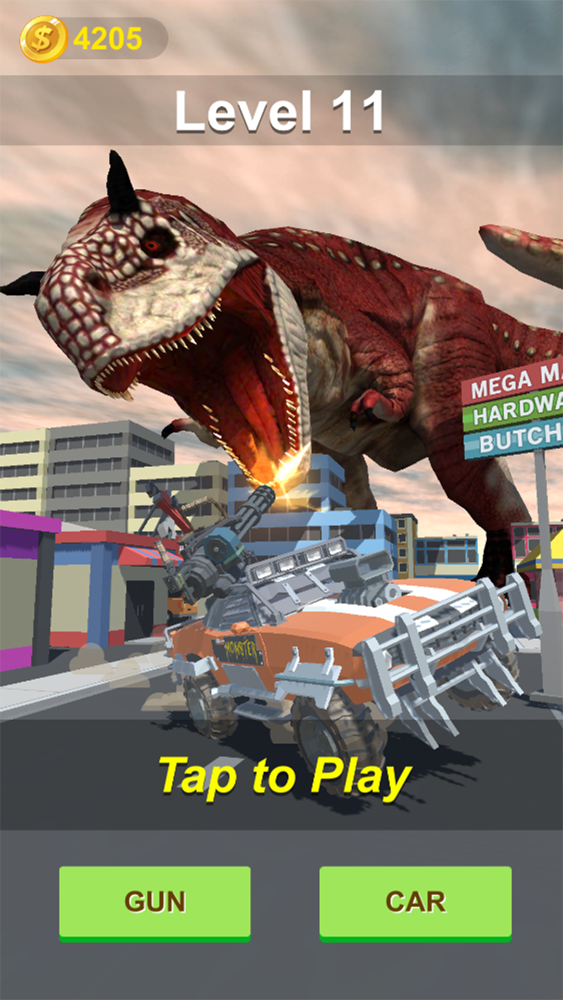 Dinosaur HunterShooting Game App for iPhone Free Download Dinosaur