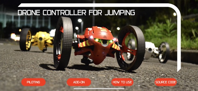 Drone Controller for Jumping