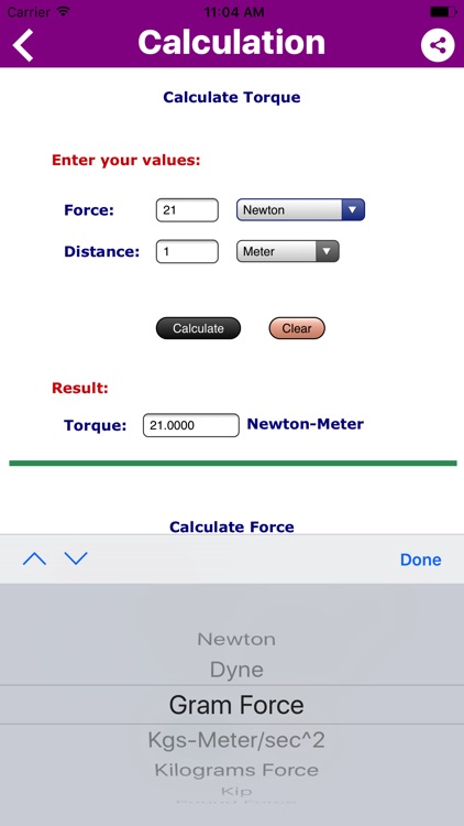 Mechanical Engineering Calc