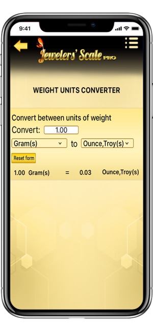 Jewelers' Scale Pro(圖6)-速報App