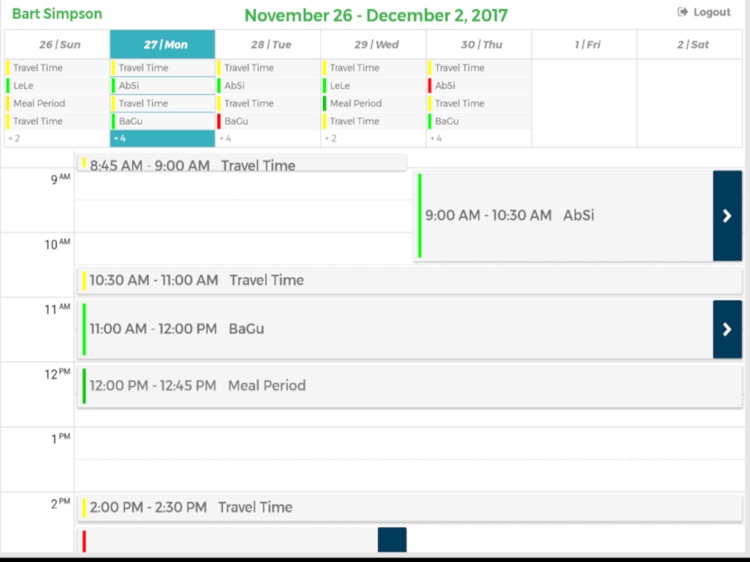 CarePOV Behavior Tracking