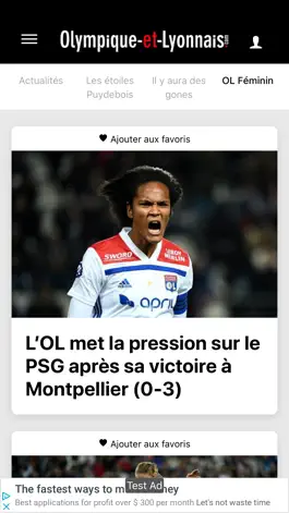 Game screenshot Olympique et Lyonnais apk