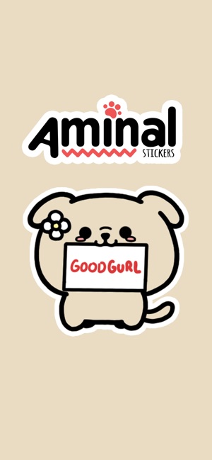 Goodgurl Stickers: Aminals