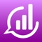 WhatStats allows you to easily and quickly generate analytics and statistics for your WhatsApp Chats