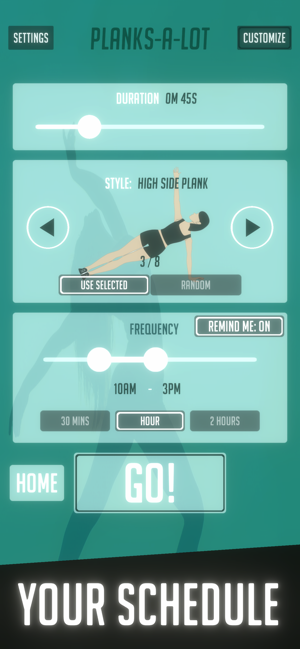 PLANKS-A-LOT! Fitness fun(圖2)-速報App