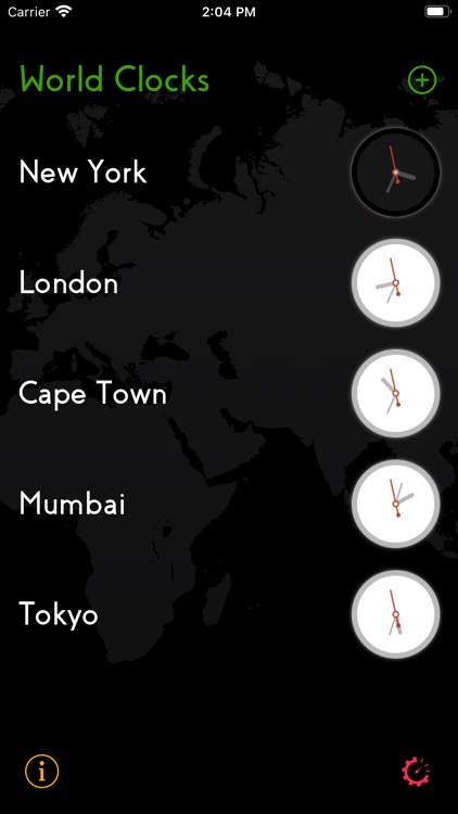 World Clocks - Widget screenshot-4