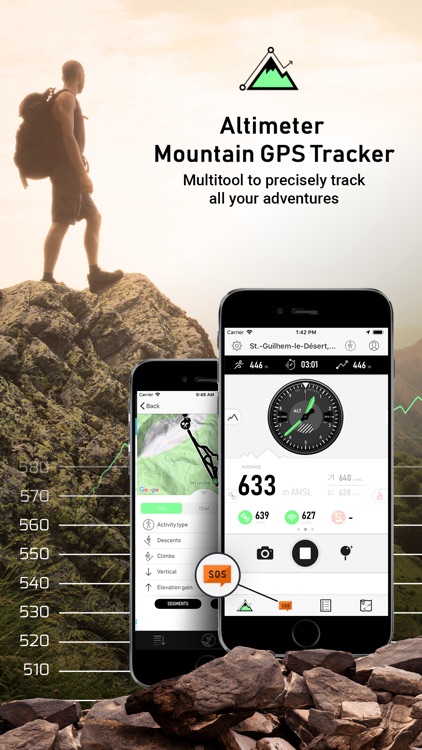 Altimeter Mountain GPS Tracker