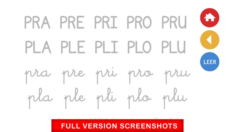 Learn to read in Spanish LITE screenshot-5