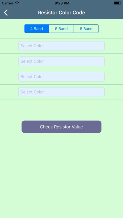 Resistor and Ohm Calculator