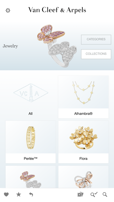 Van Cleef & Arpels eCatalog screenshot 2