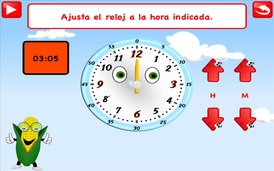 Learn Clock Telling Time Kids screenshot 2