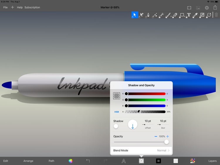 iPencil - Vector Design screenshot-4