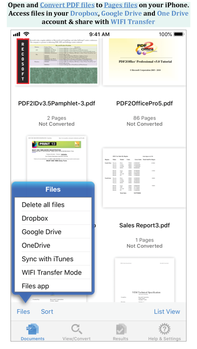 How to cancel & delete PDF to Pages by PDF2Office from iphone & ipad 1
