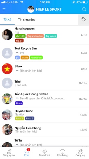 Zalo OA Admin(圖5)-速報App