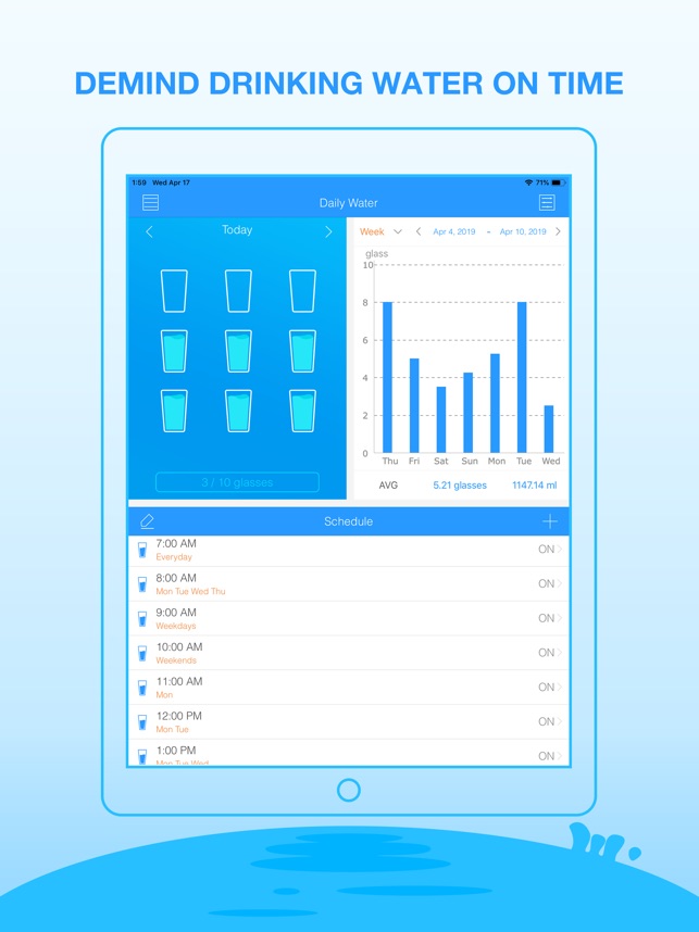 Daily Water Pro for iPad(圖1)-速報App