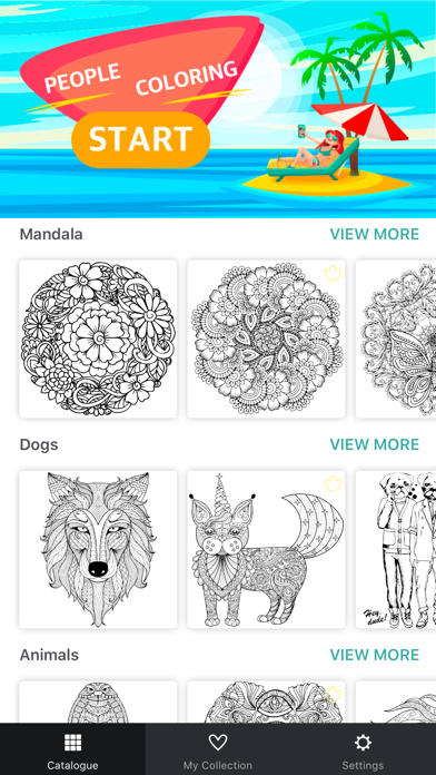 How to cancel & delete Juicy Paint Art Coloring Game from iphone & ipad 2