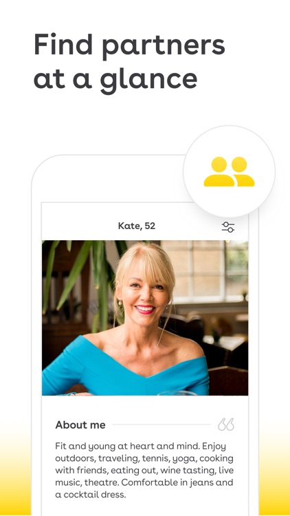 Lumen - Mature Over 50s Dating screenshot-4
