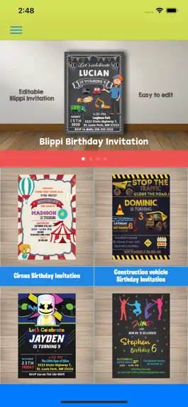 Game screenshot Editable Invitations mod apk