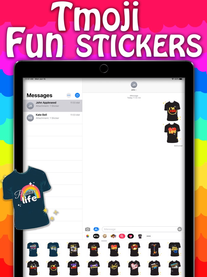 tmoji fun Stickers