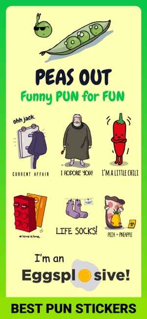 Peas Out! Funny PUN for FUN(圖1)-速報App