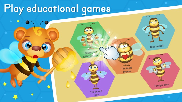 Preschool learning games - Bee screenshot-3