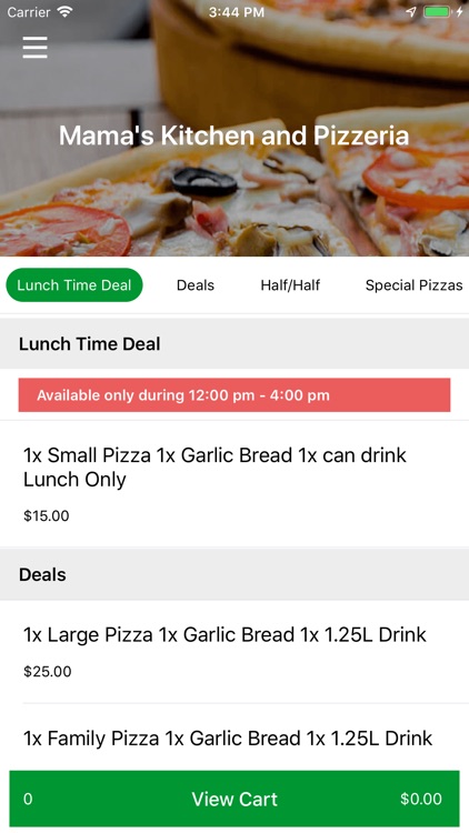 Mama's Kitchen and Pizzeria screenshot-4