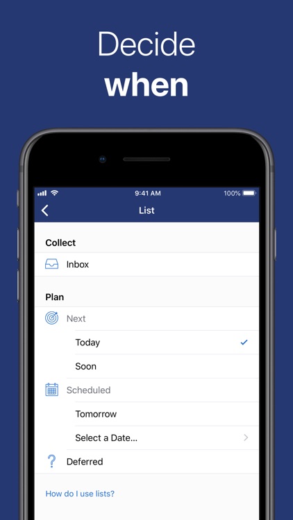 Further: Planner & Agenda