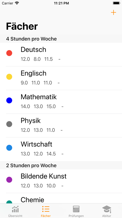 AbiPlaner | Abitur & Oberstufe screenshot 3