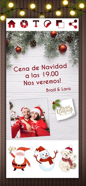 Tarjeta de Feliz Navidad(圖4)-速報App