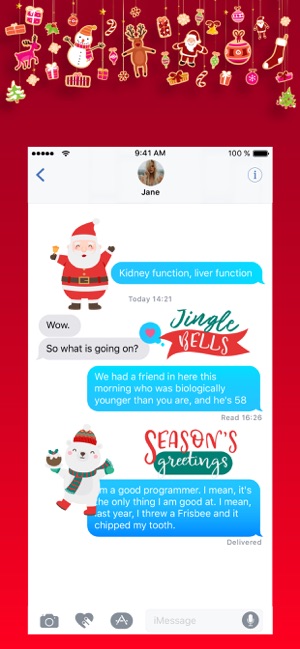 Christmas Stickers Party SMS(圖3)-速報App