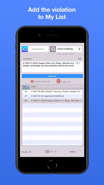 Food Code IQ company