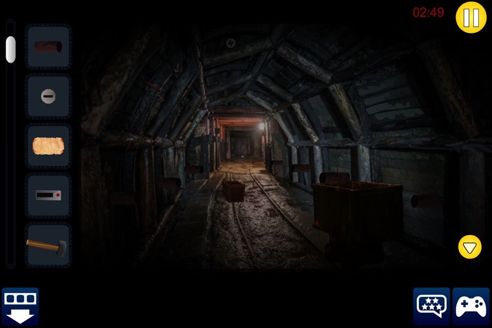 Escape from the dark mine screenshot 3