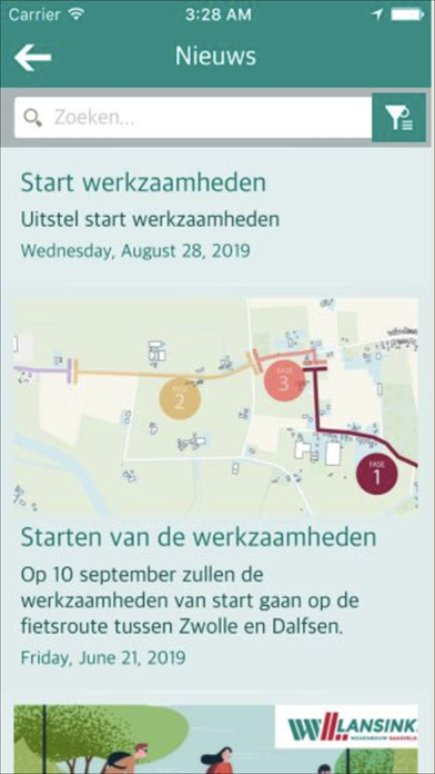 Snelfietsroute Zwolle Dalfsen screenshot 3